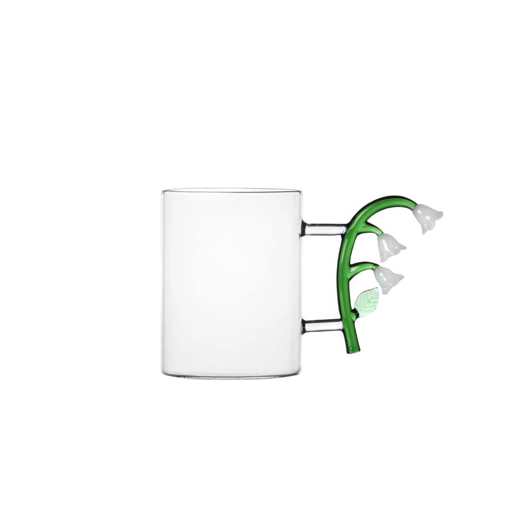 Botanical mug white ichendorf milano