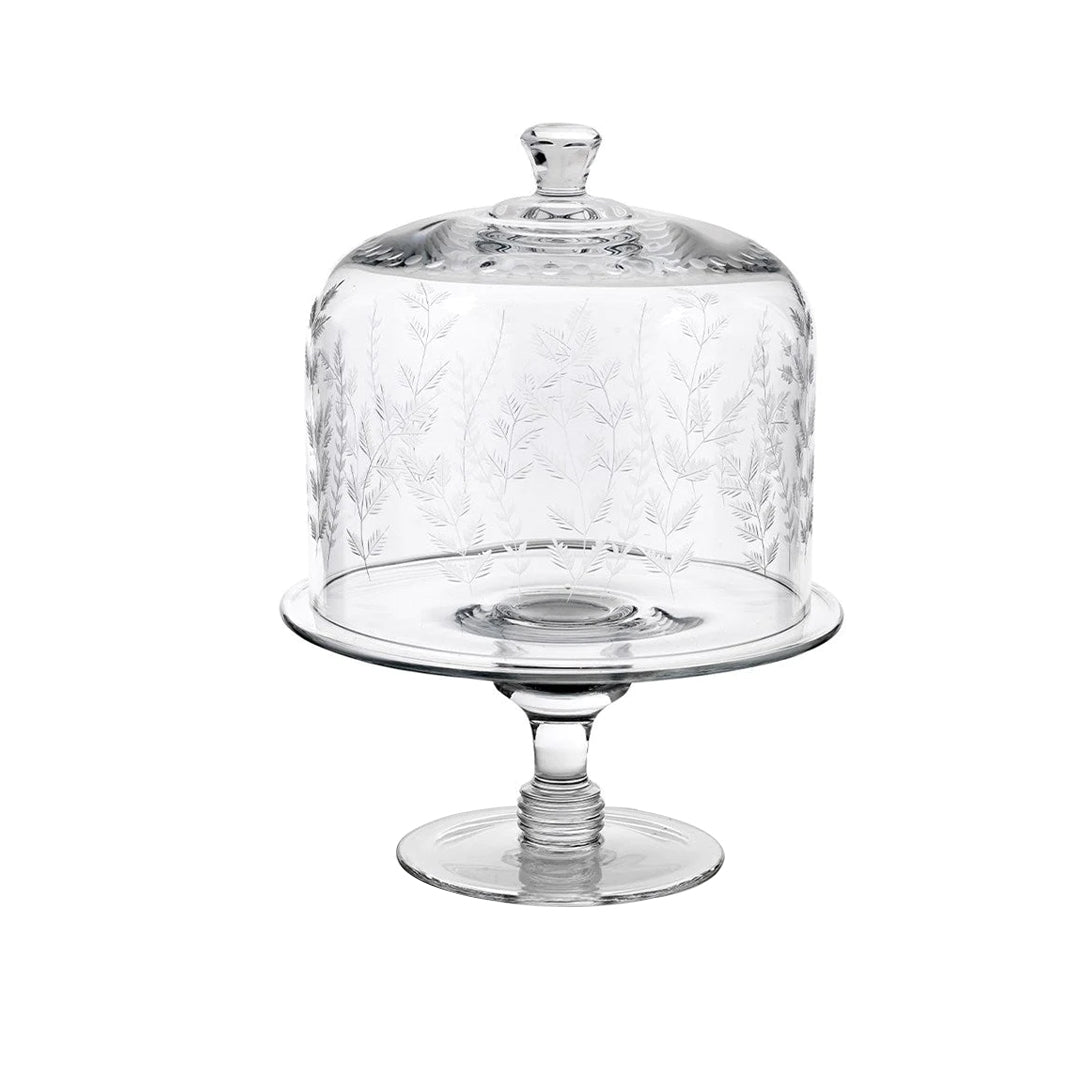 Fern Cake Stand and Dome | Lakeview Home