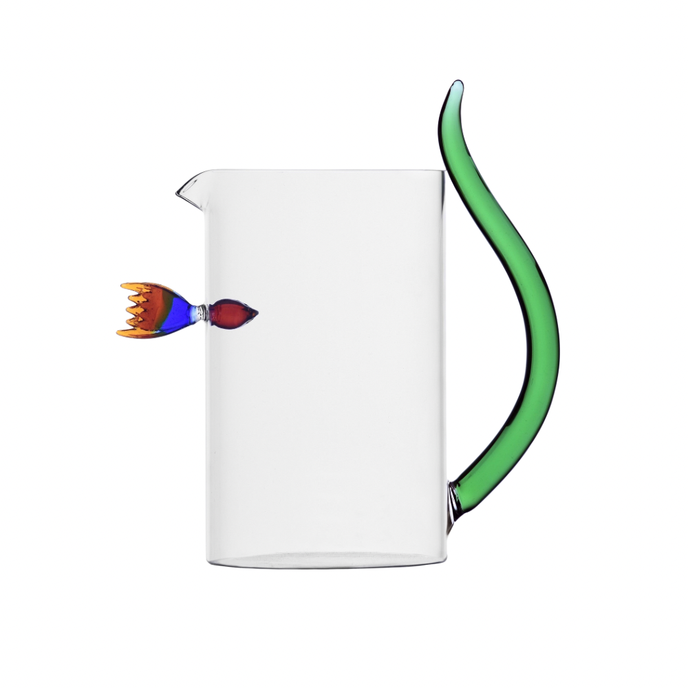 Animal farm fish in and out pitcher by ichendorf Milano Lakeview home.