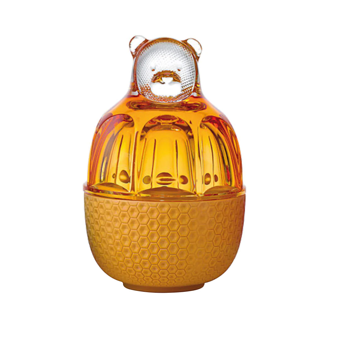 Zoe Bear Amber Crystal baccarat lakeview home