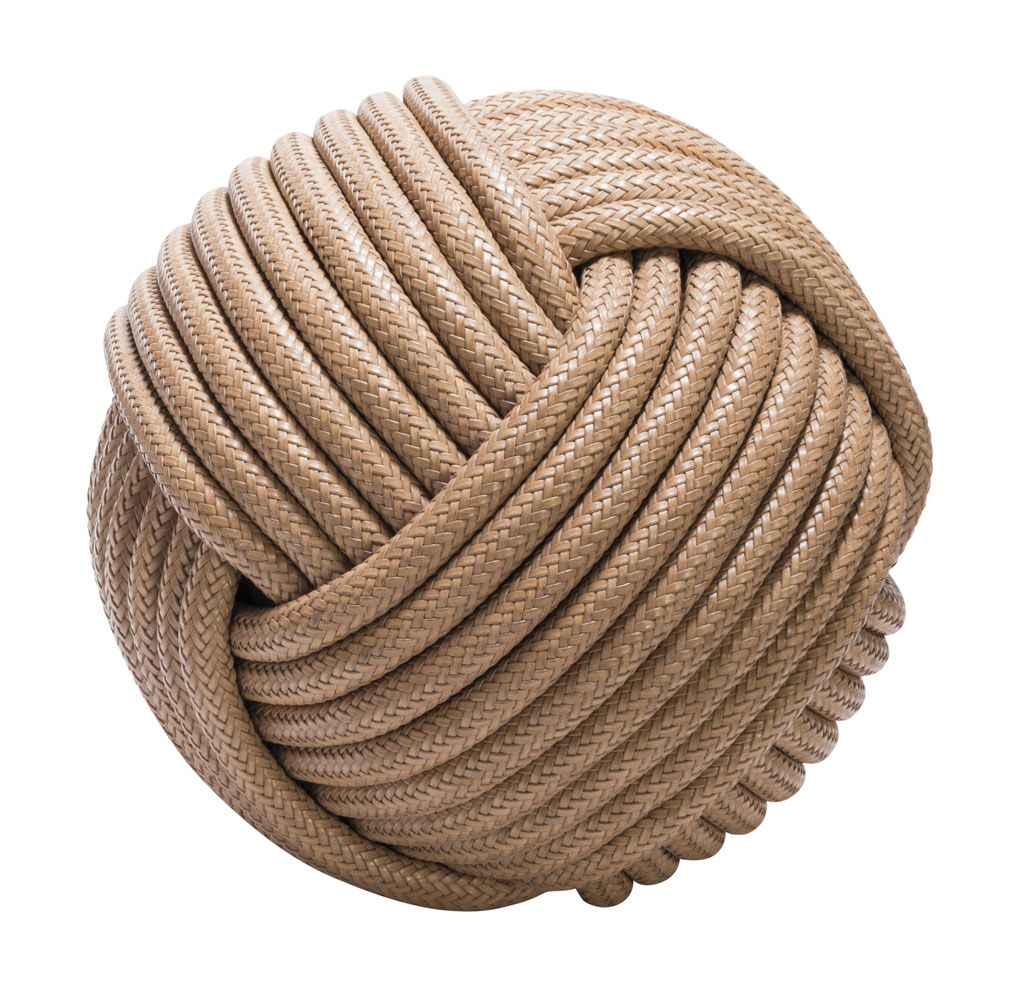 Nodo Waxed Cotton Stool