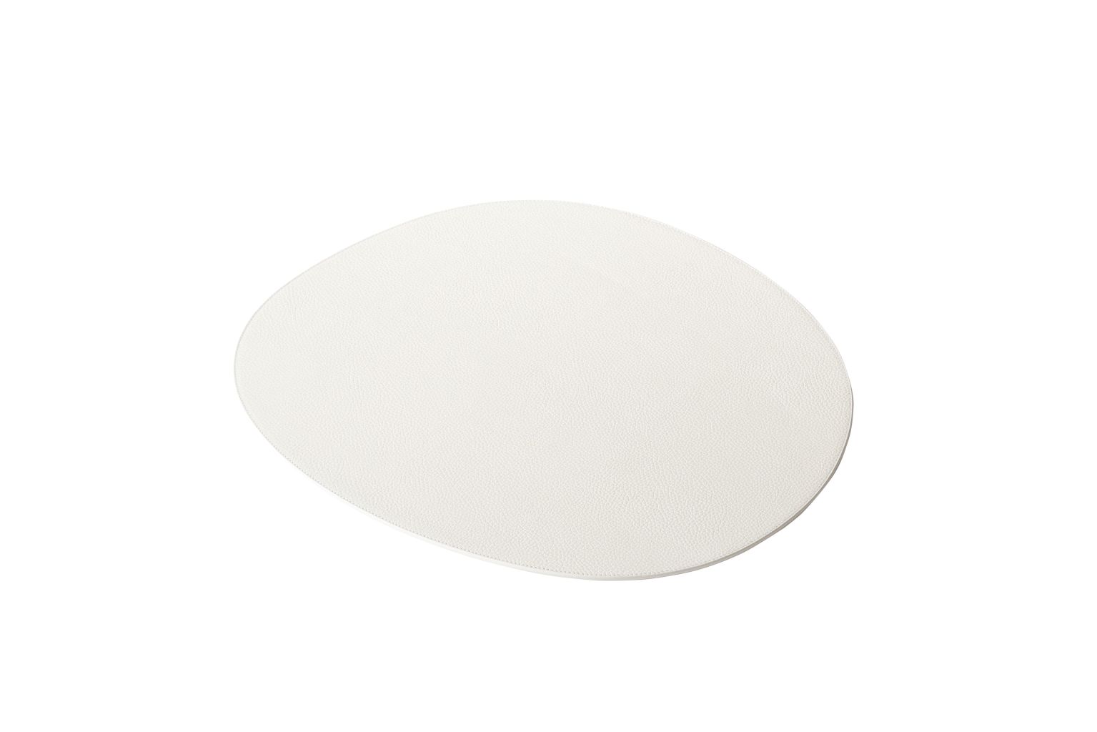 Maris Round Leather Placemat