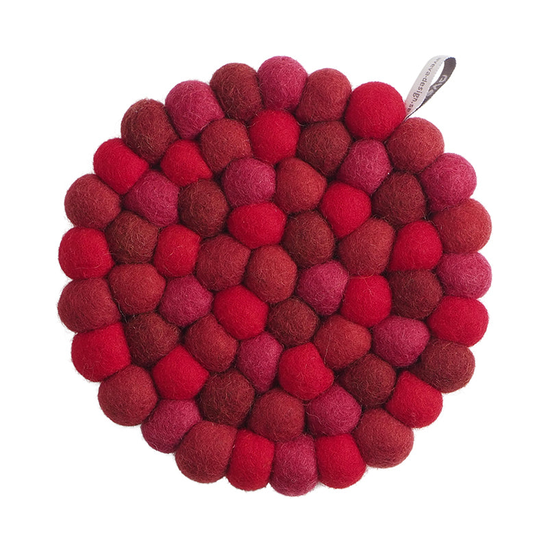 Round Trivet, Cherry