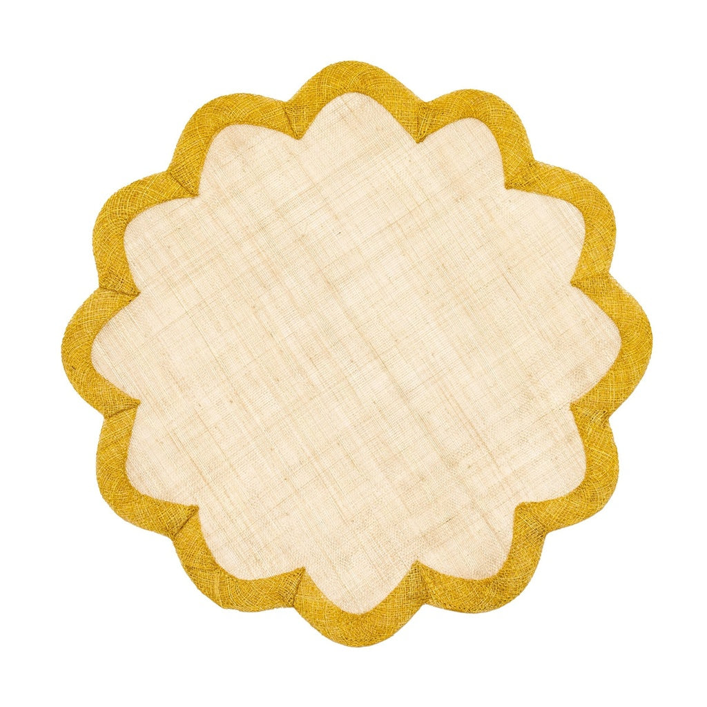 Scallop Border Sinamay Placemat (Set of 4)