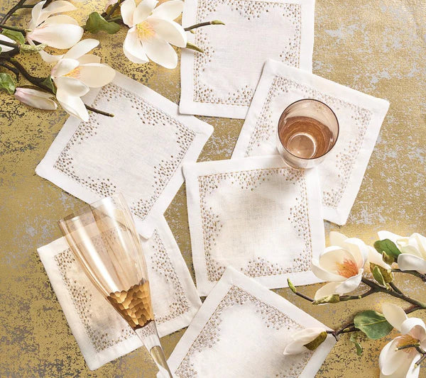 Pin Dot Cocktail Napkins (Set of 6)