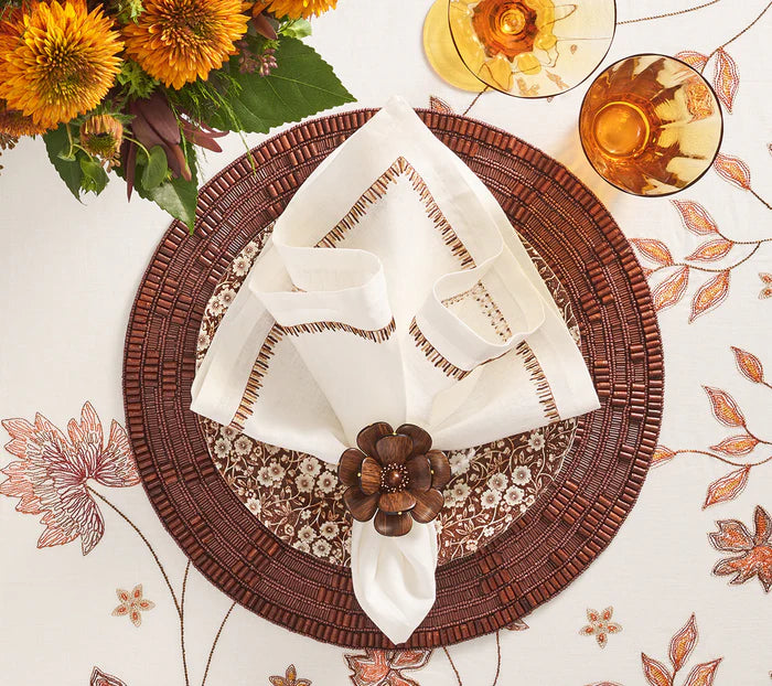 Begonia Napkin Ring (Set of 4)