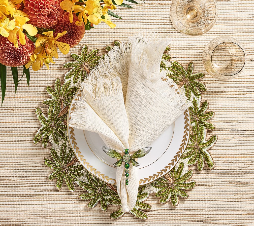 Fringe Linen Napkin, Set of 4