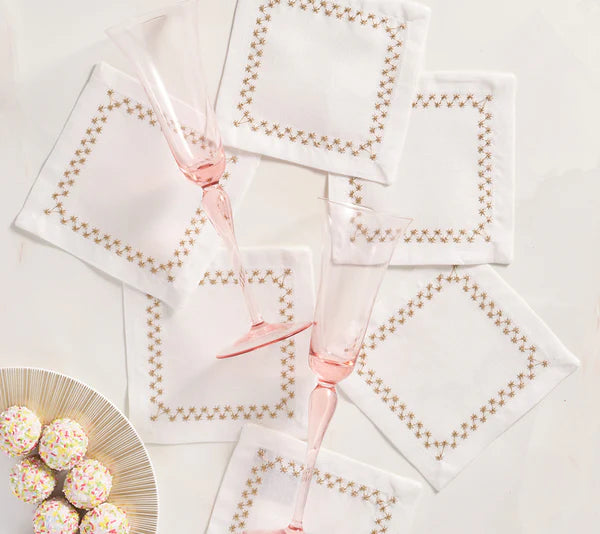 Starry Night Cocktail Napkin (Set of 6)