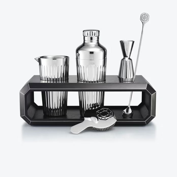 Octogon Bar Accessory Case (Black Oak)