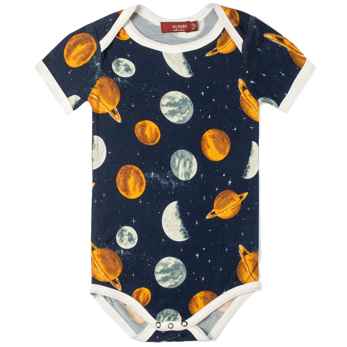 Planets Organic Short Sleeve One Piece