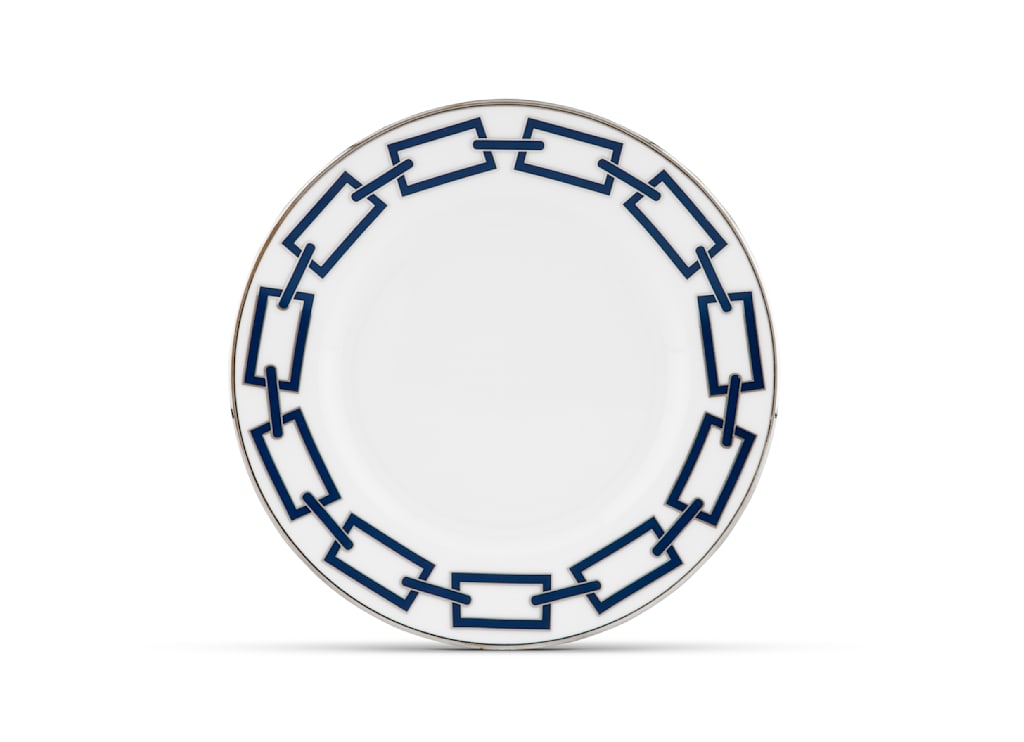 Catene Flat Bread Plate, Zaffiro