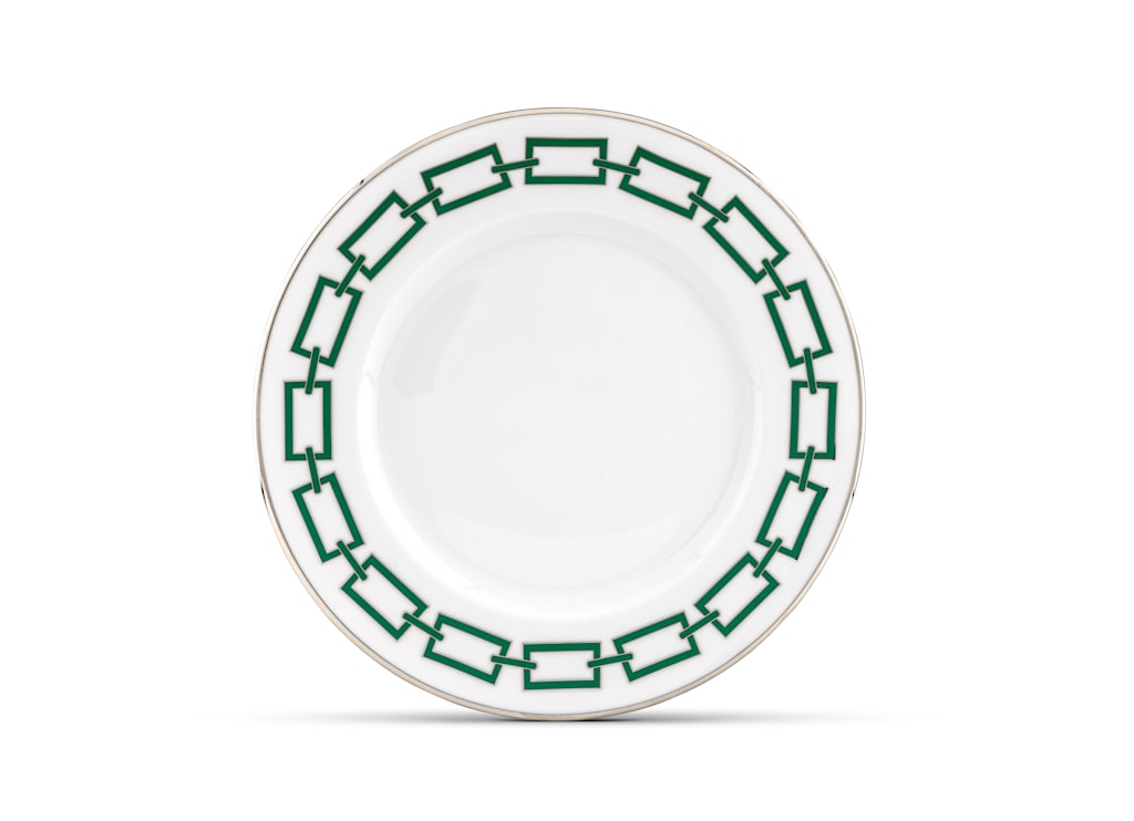 Catene Charger Plate, Smeraldo