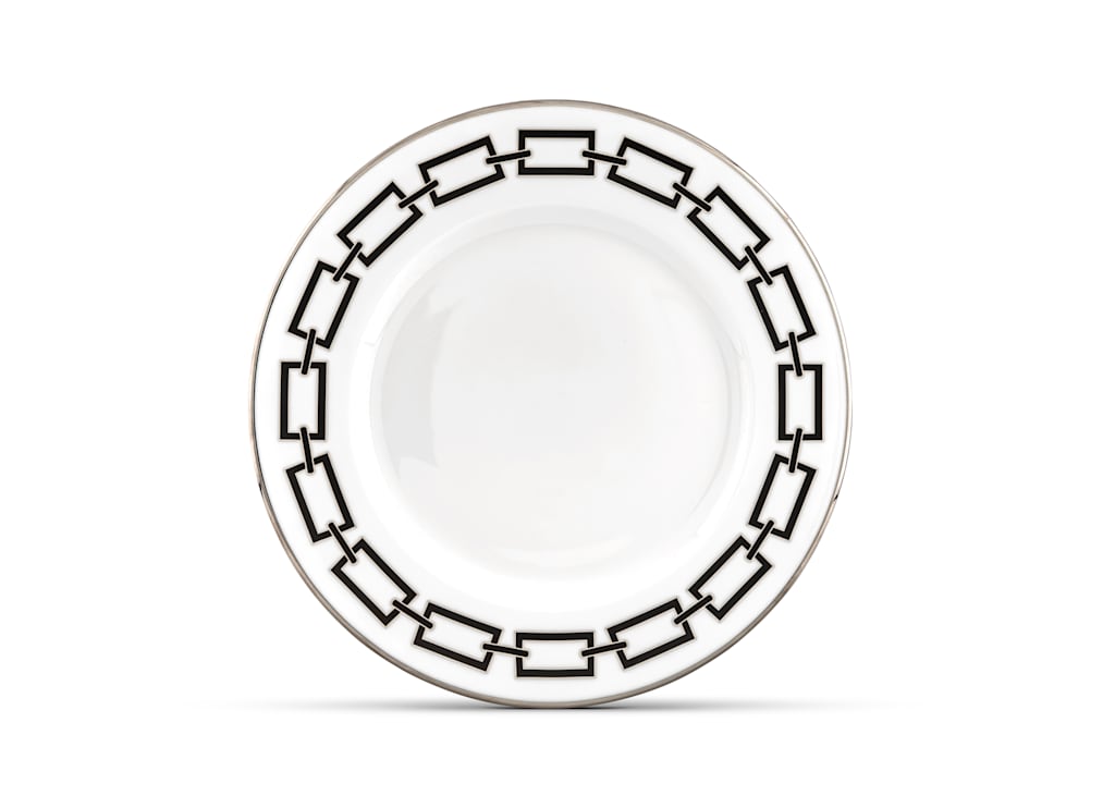 Catene Charger Plate, Nero