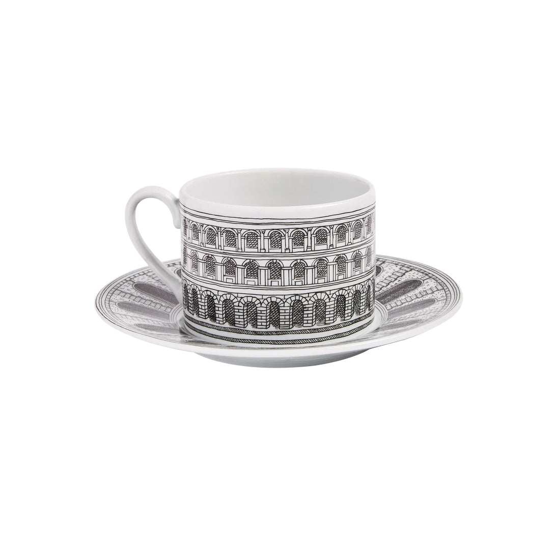 Architettura Teacup and Saucer, Set of 4