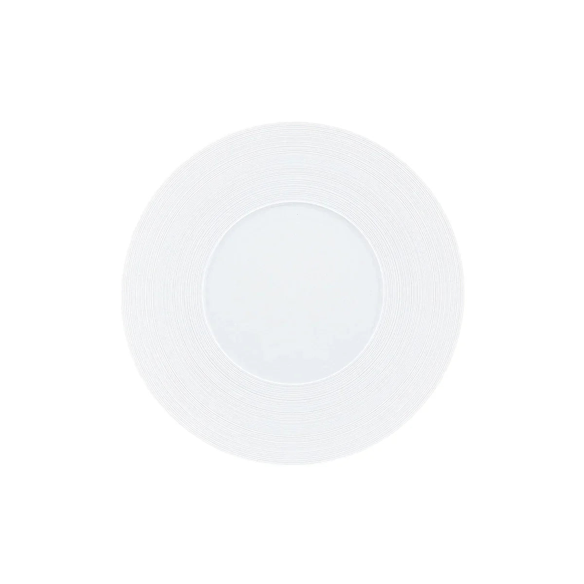 Hemisphere Dessert Plate, Satin White