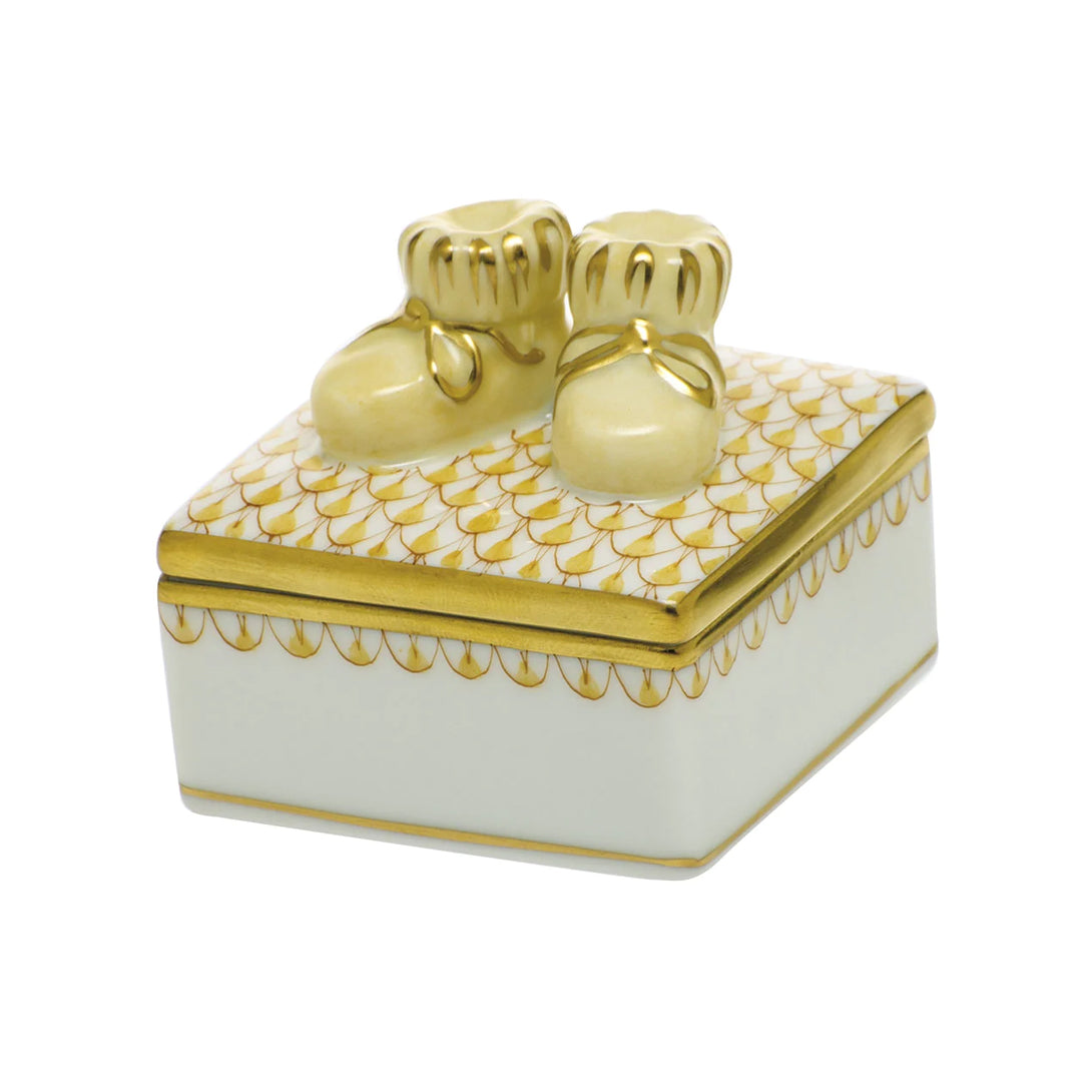 Baby Bootie Box, Butterscotch