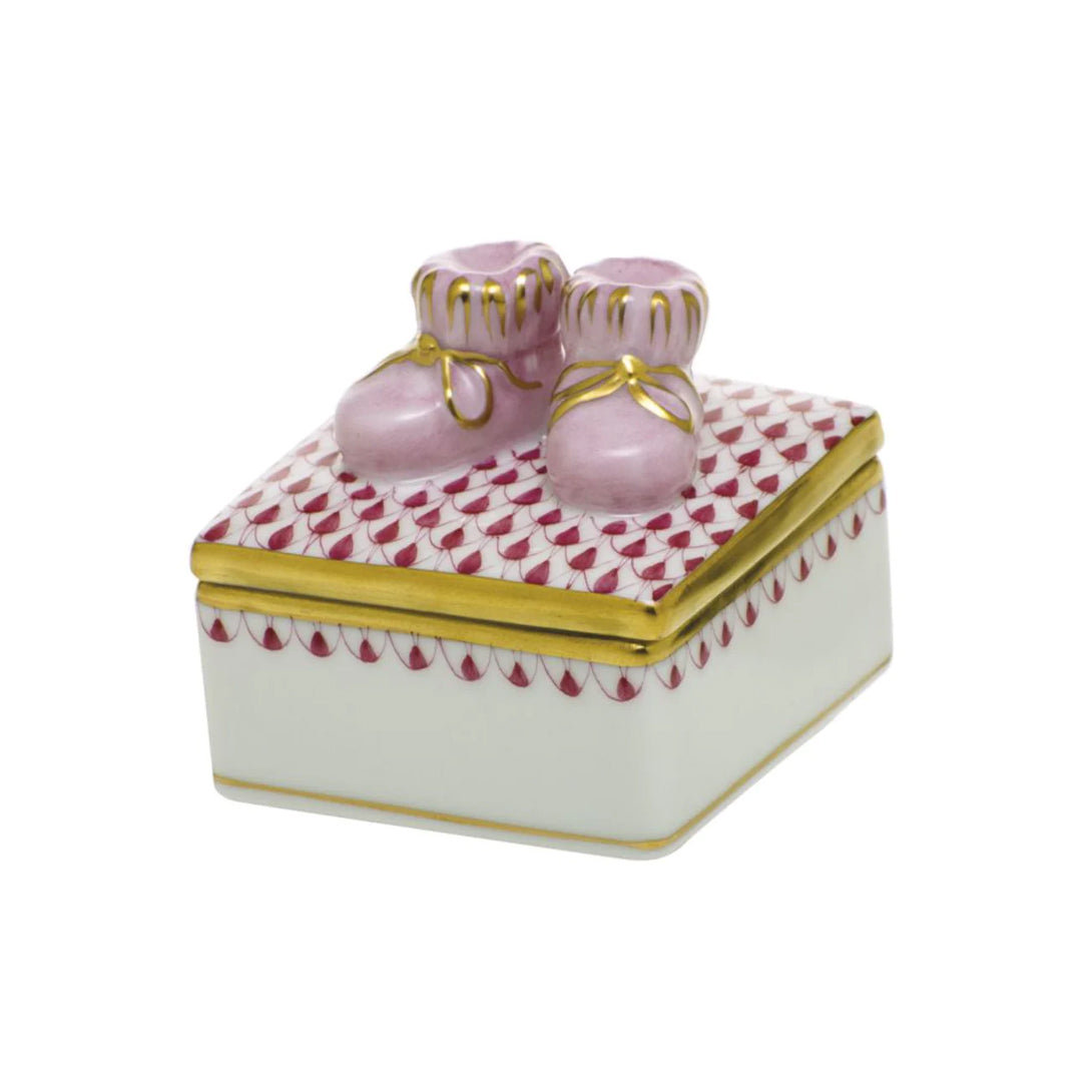 Baby Raspberry Bootie Box