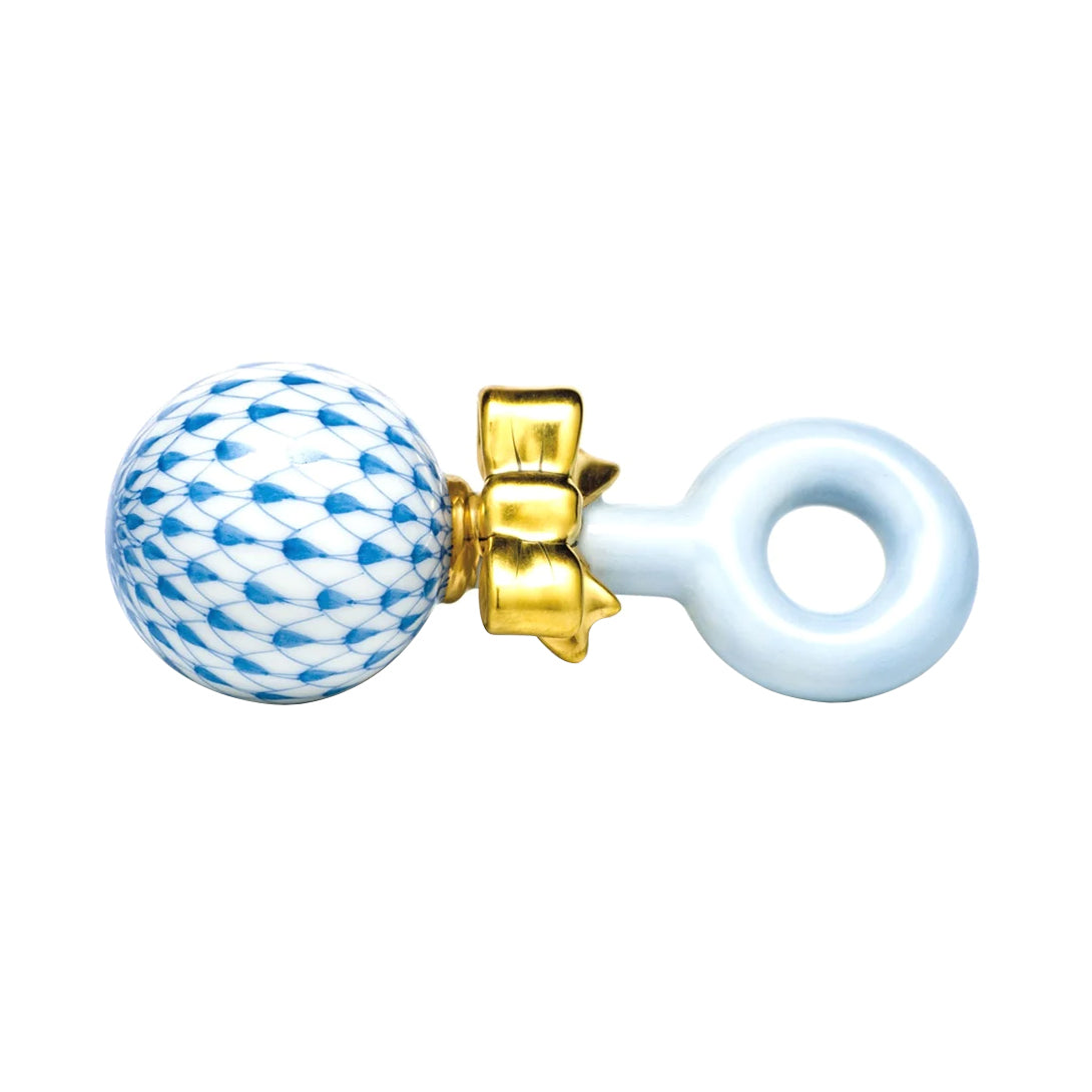 Baby Rattle, Blue