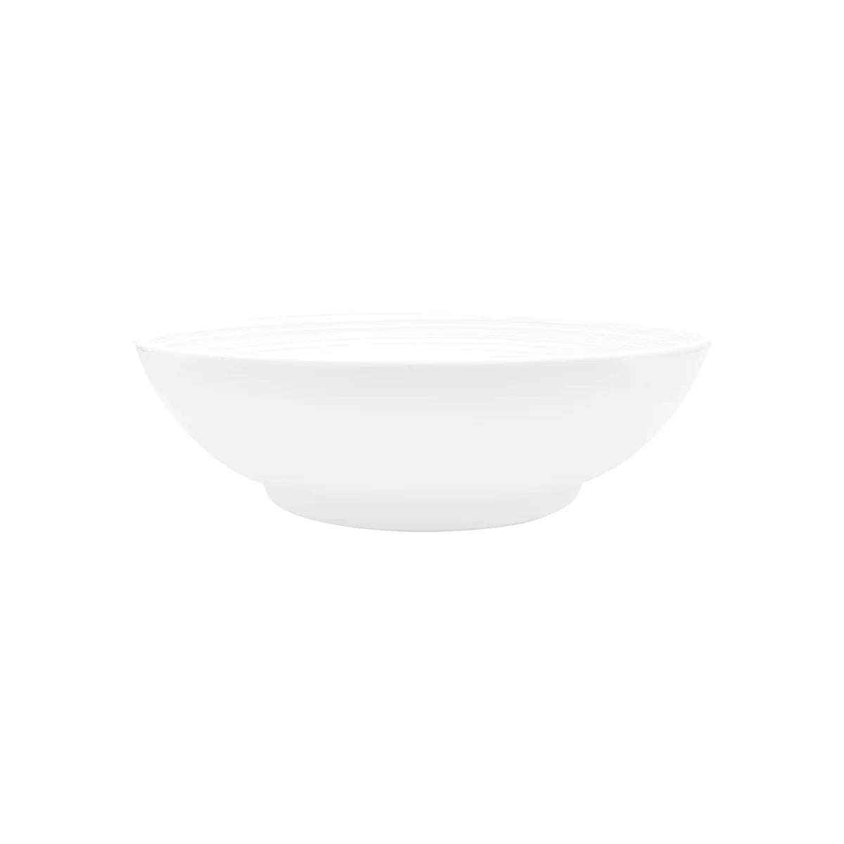 Hemisphere Salad Bowl (Satin White)