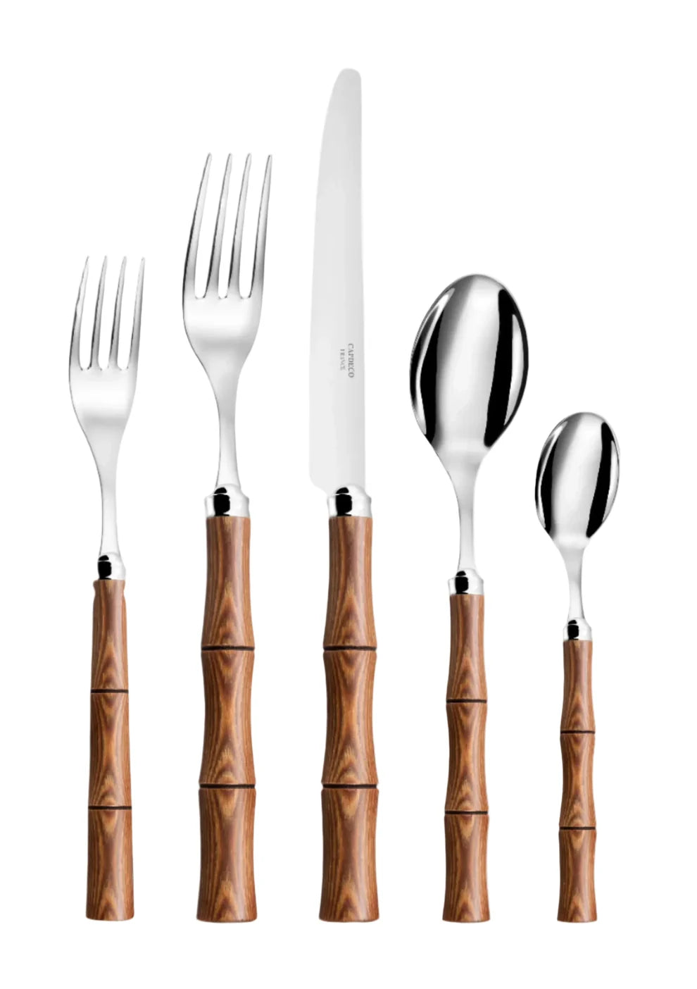 Byblos Natural Wood Flatware 5 PCS