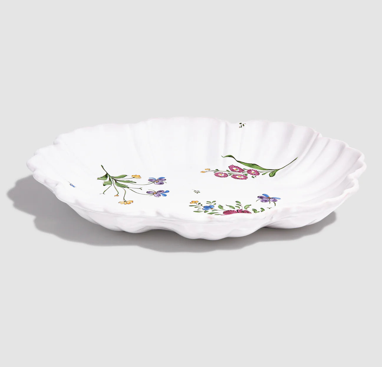 Picardie Large Serving Platter, Florale