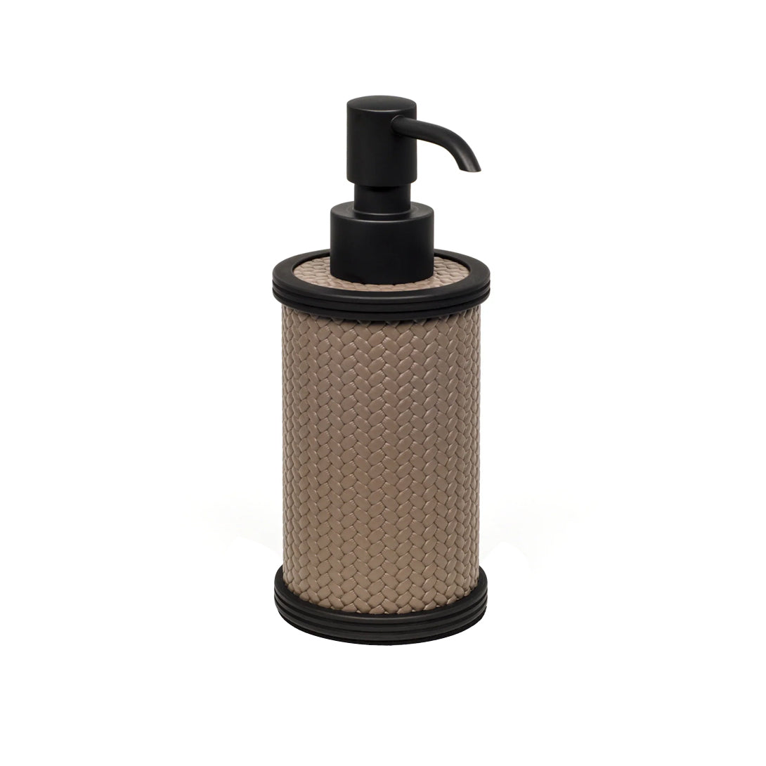 Carol Soap Dispenser, Taupe