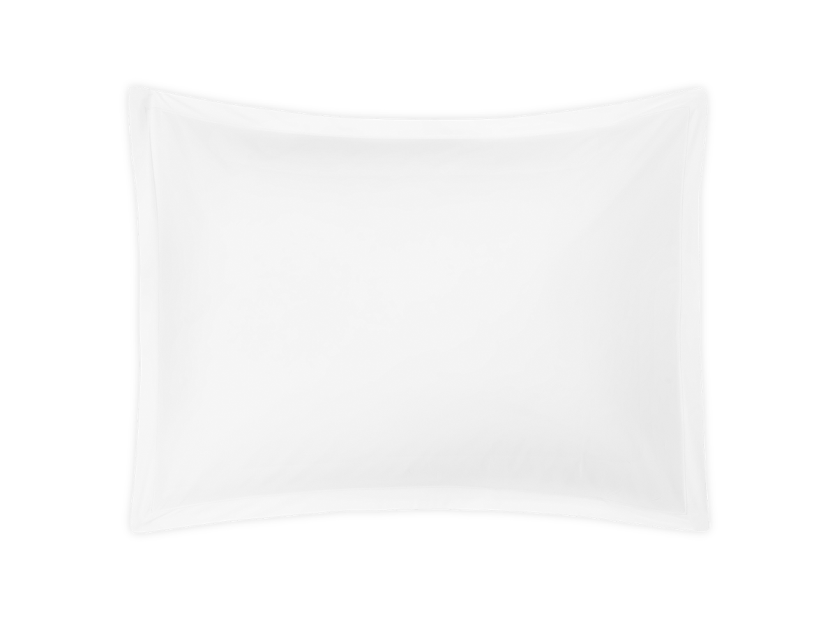 Ceylon Satin Stitch White Sham