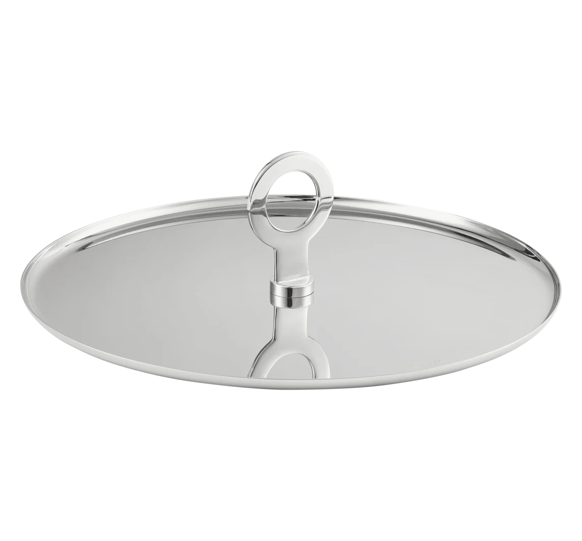 Oh de Christofle Stainless Steel Appetizer Plate