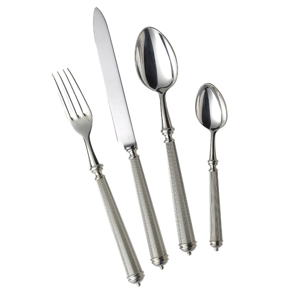 Dunes Silver Plated Flatware, 5 PPS
