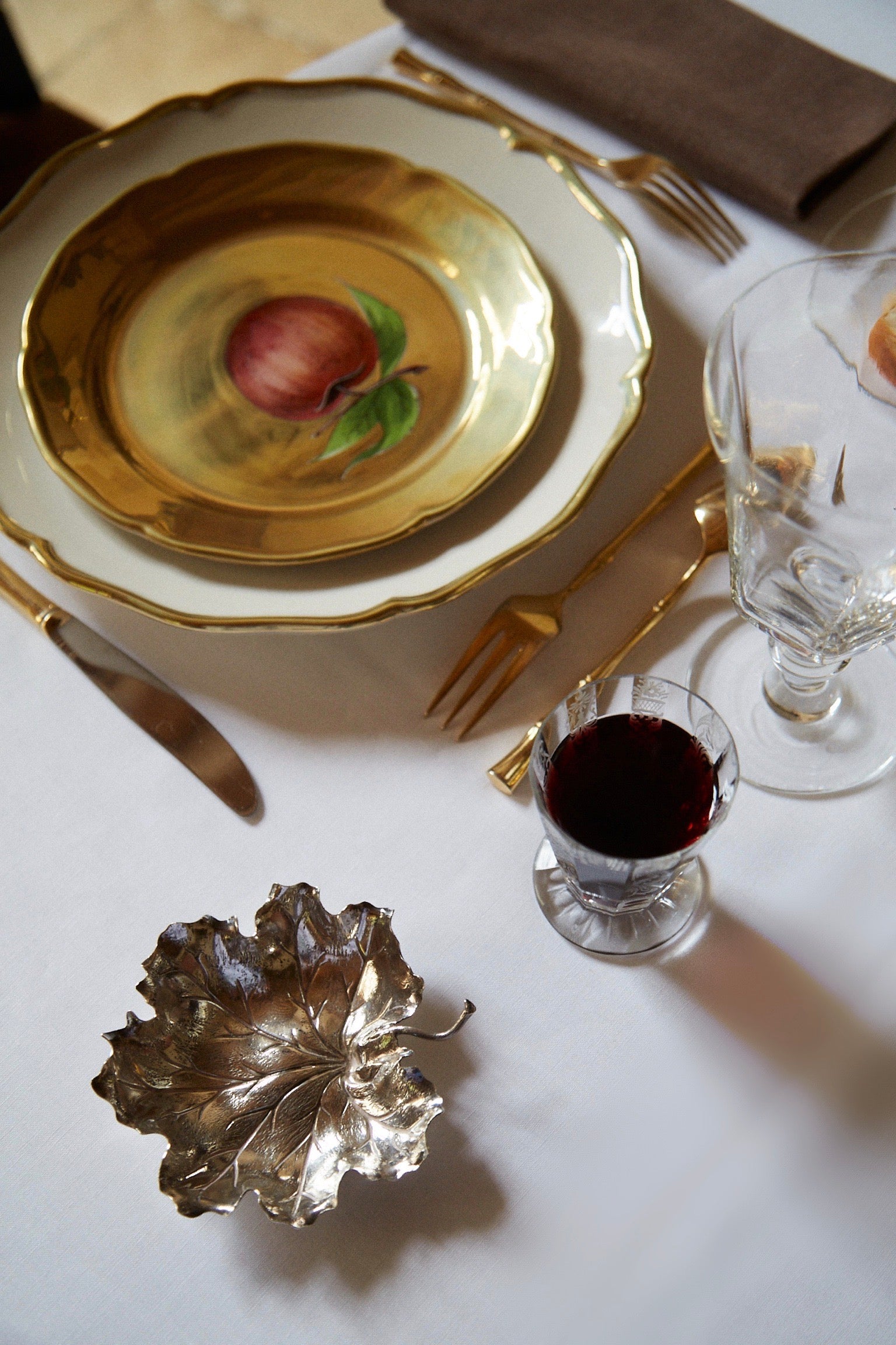 Fruits d'Or Salad/Dessert Plate, Apple