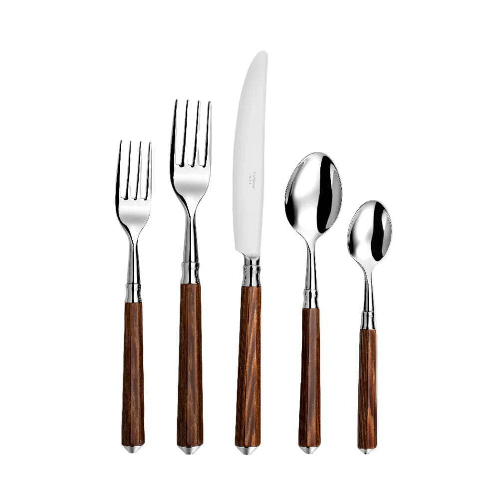 Galaxy Wood  Flatware 5 PCS