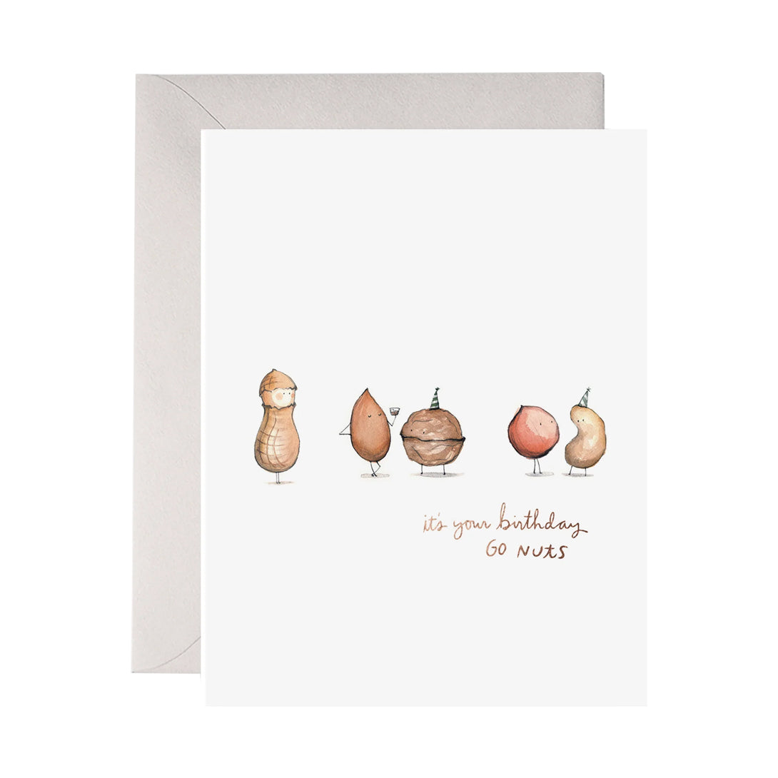 Go Nuts Birthday Card