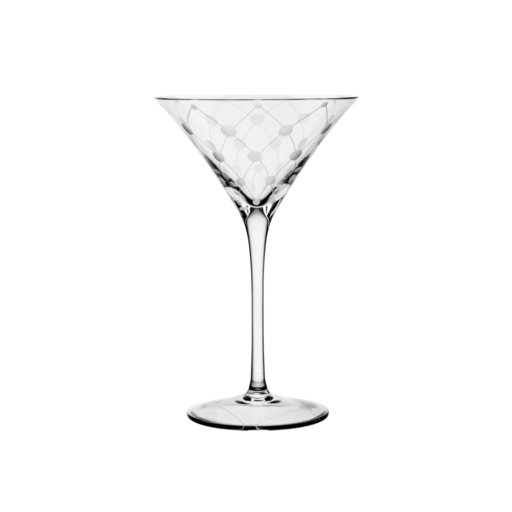 Product Image of Clear Harlequin Cocktail Glass by Artel Lakeview Home