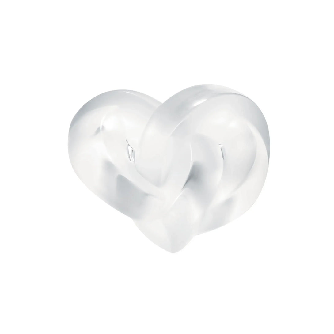 Heart Paperweight, Clear | Lakeview Home