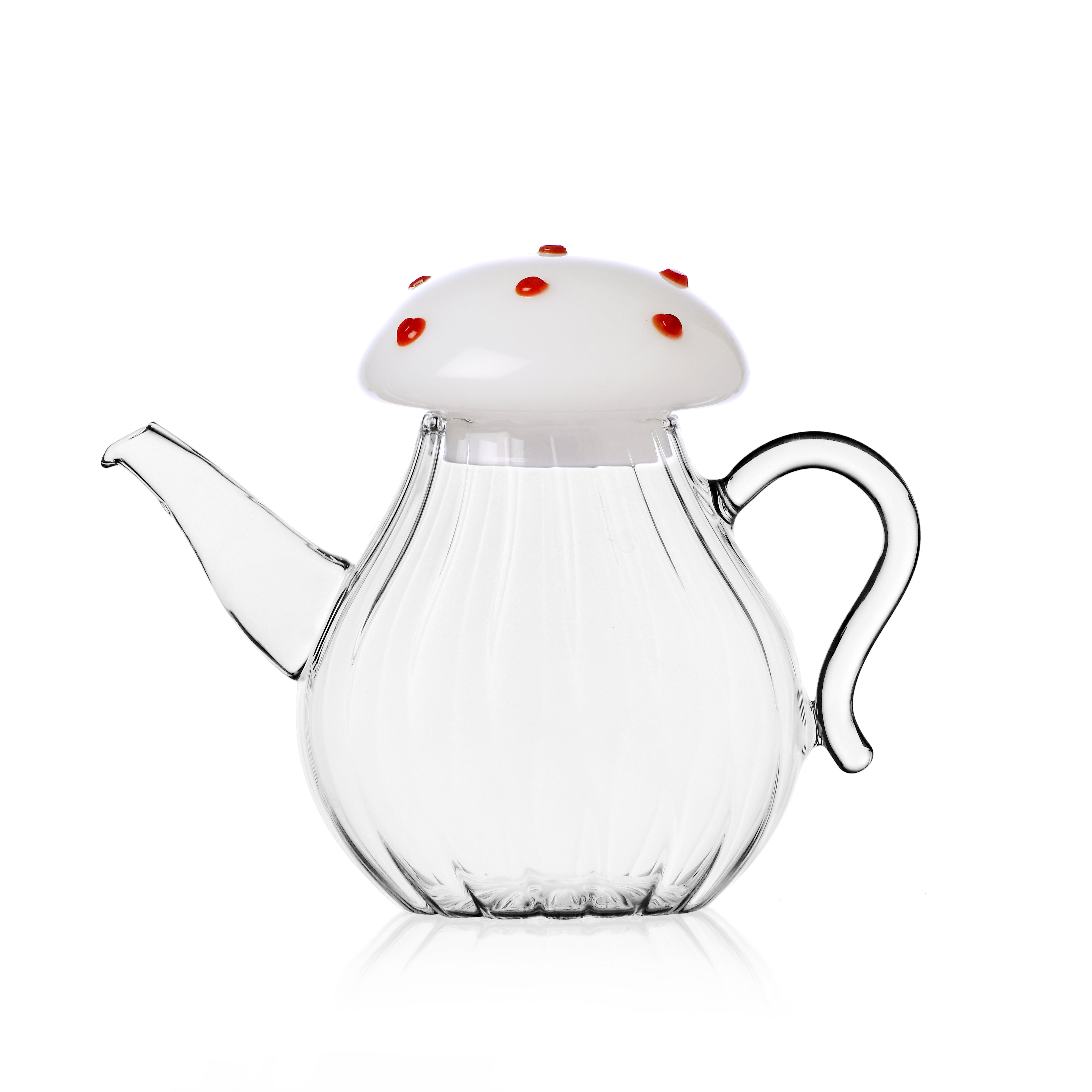 Alice Mushroom with Red Dots Teapot