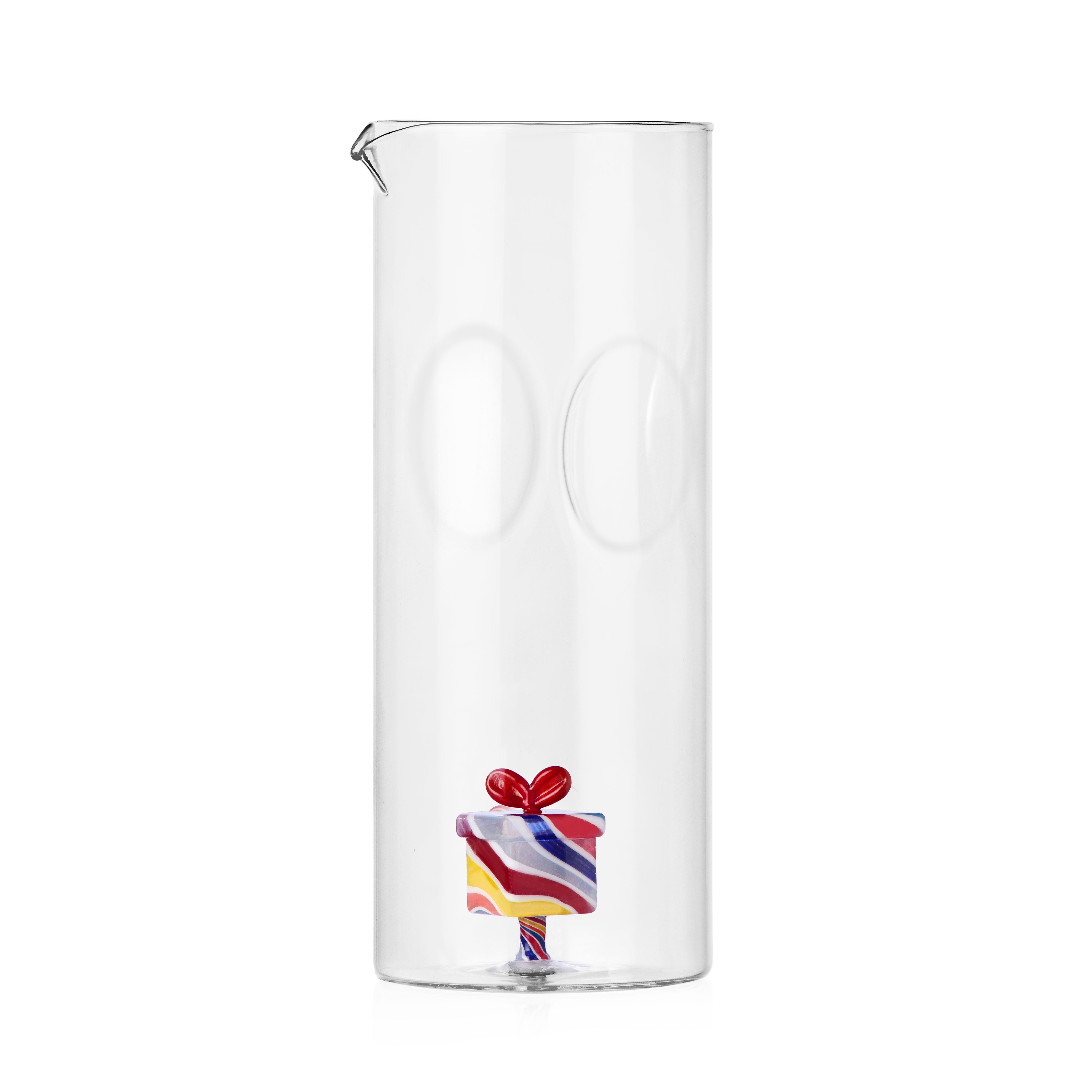 Nutcracker Jug Without Handle and Colored Gift Inside