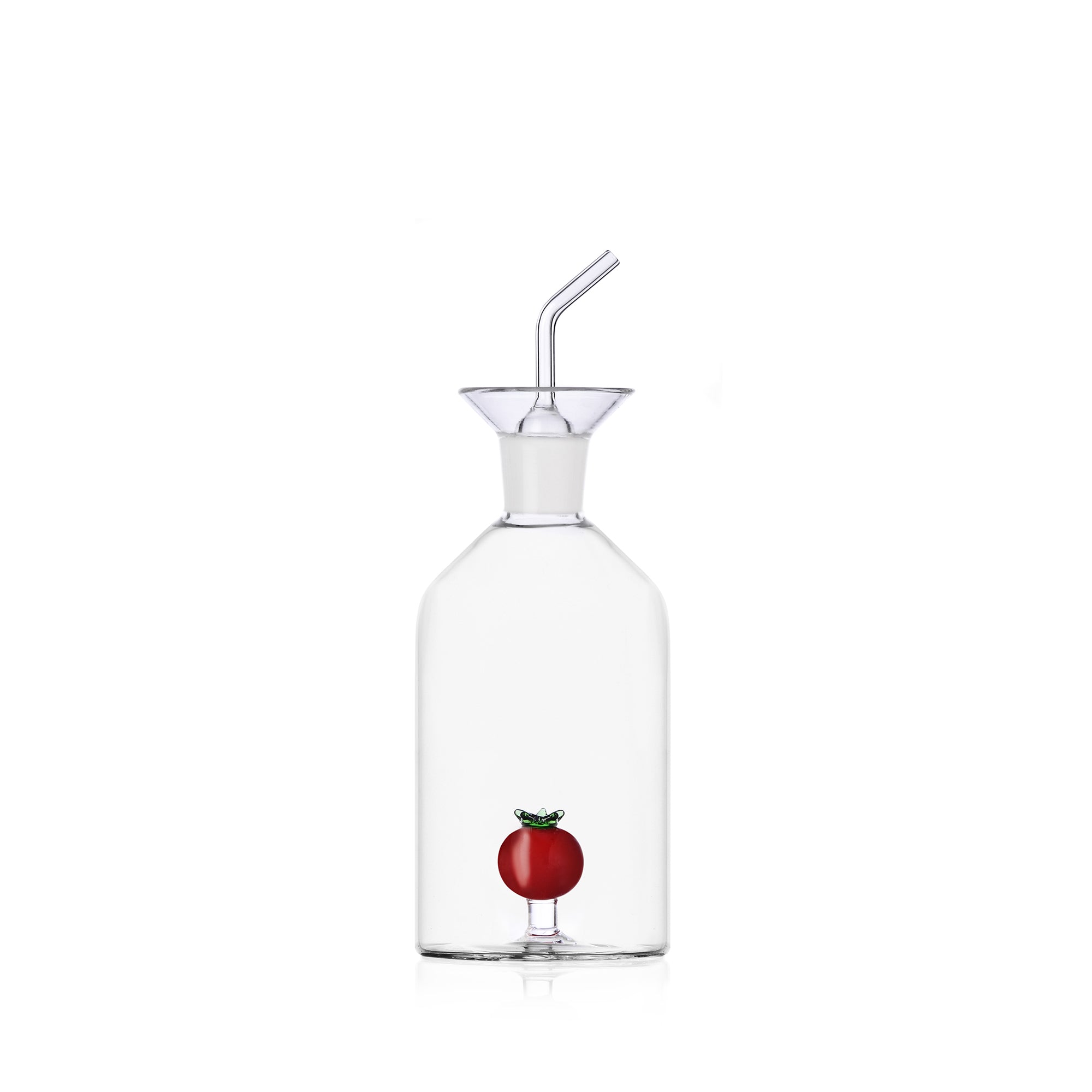 Vegetable Oil Bottle with Tomato