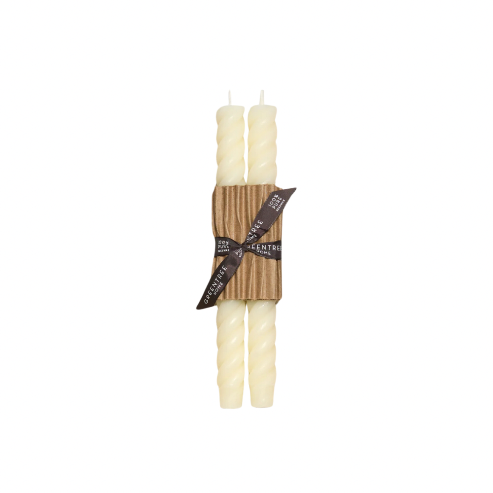 Rope Taper Candles (Set of 2)