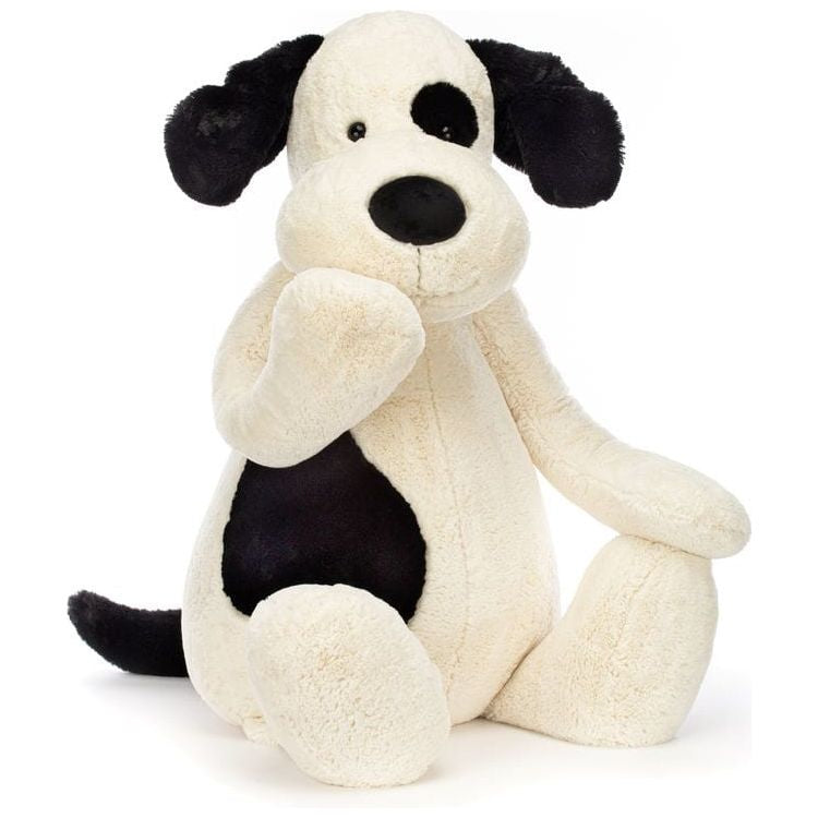 Bashful Black & Cream Puppy