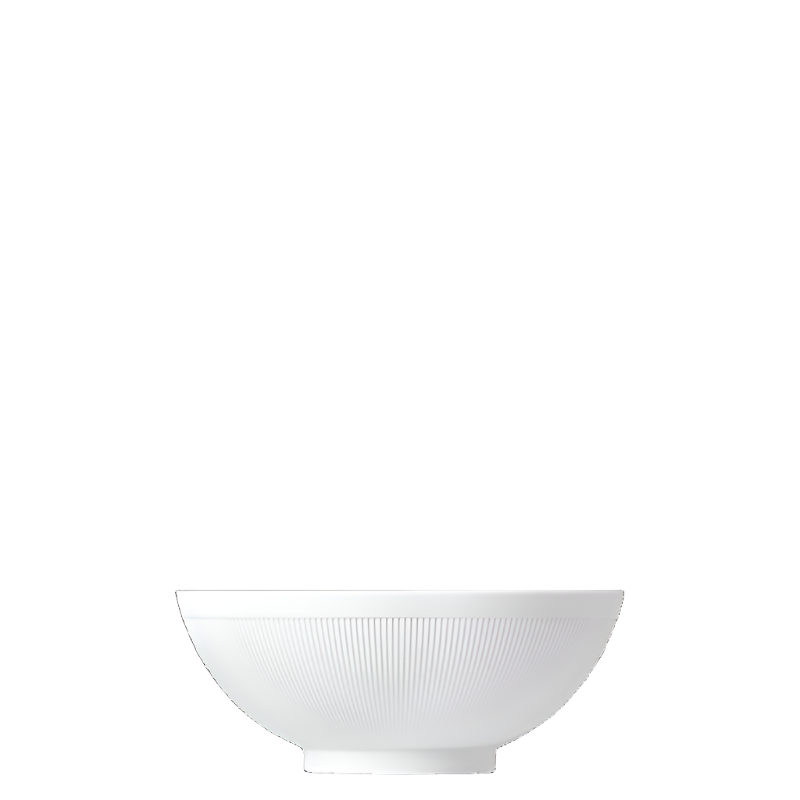 My China! Stella Satin White Bowl, Medium