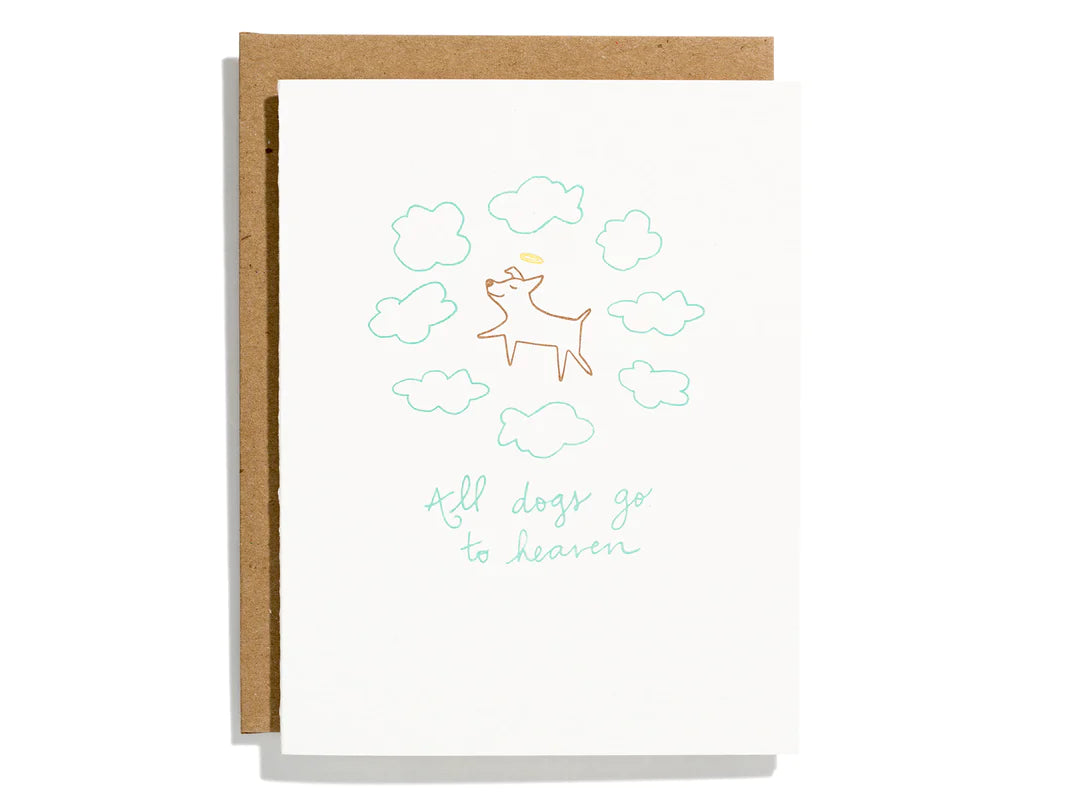 All Dogs Go To Heaven Card