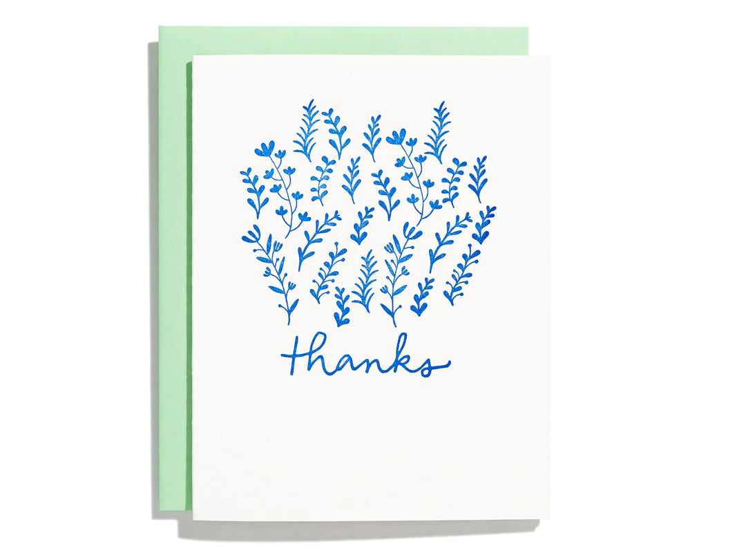 A Garden of Thanks Card