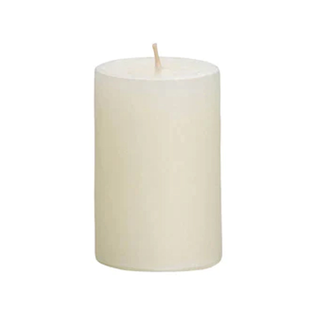 Ivory Pillar Candles