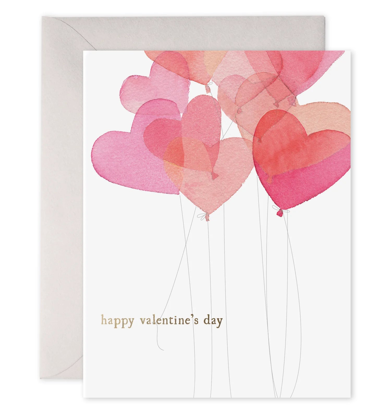 Valentine Balloons Card