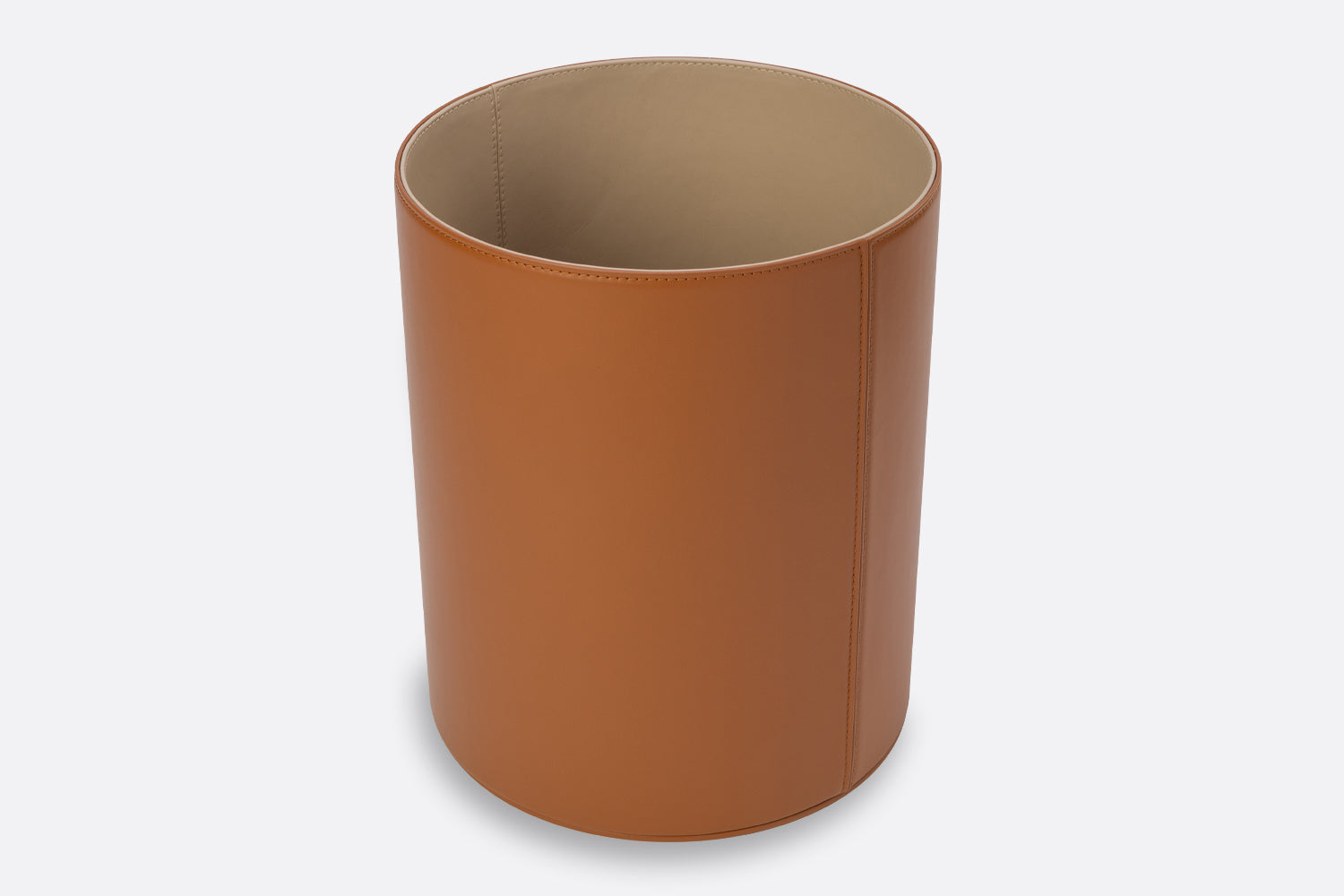 Kandinsky Leather Paper Bin