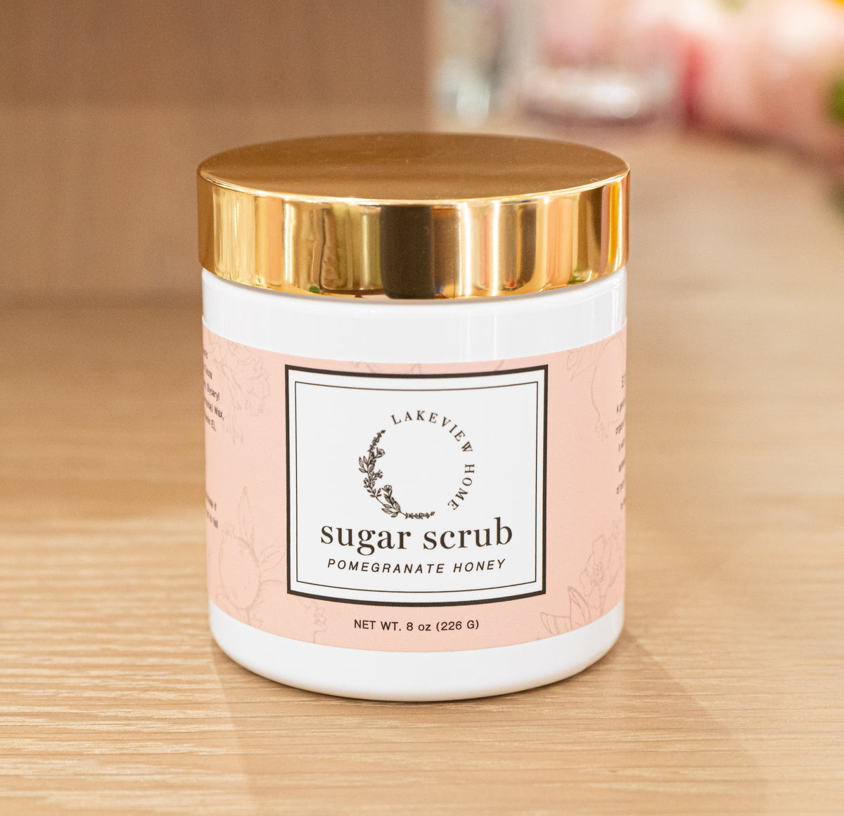 Pomegranate Honey Scrub
