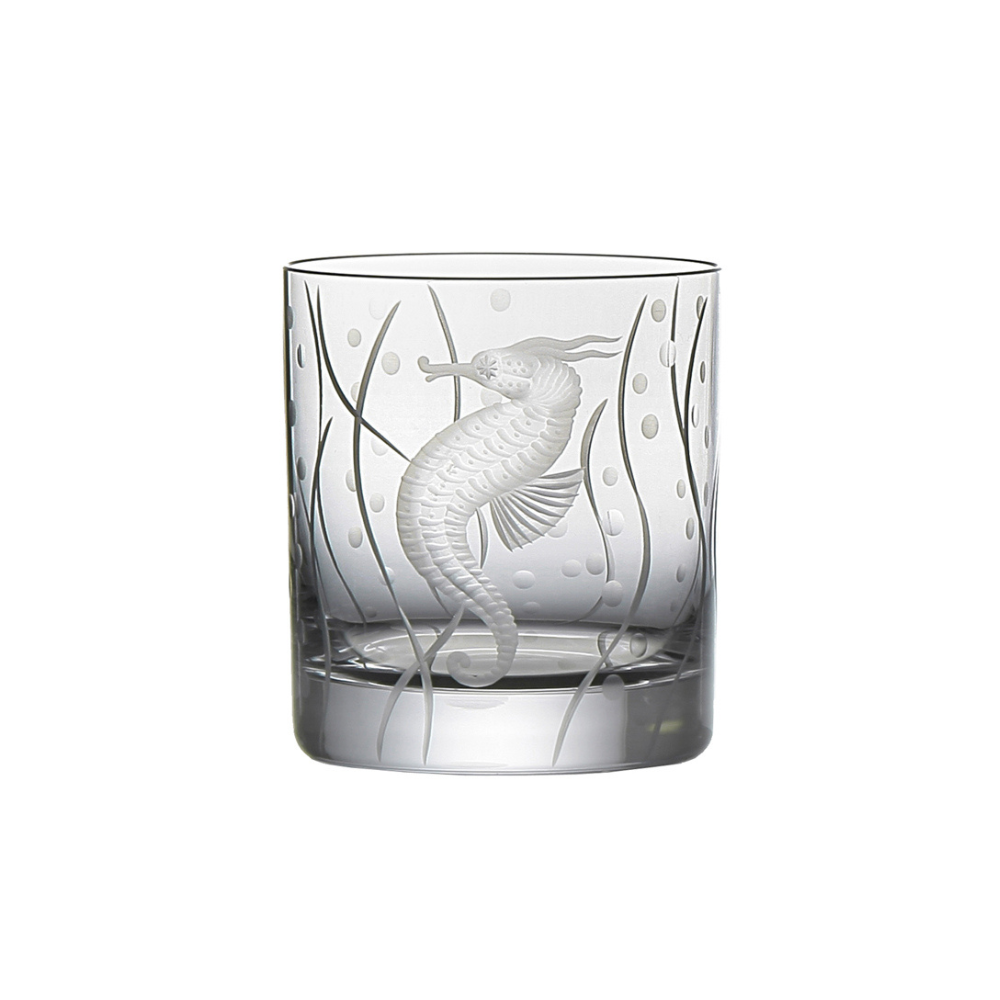 Sea Life Seahorse Double Old Fashioned