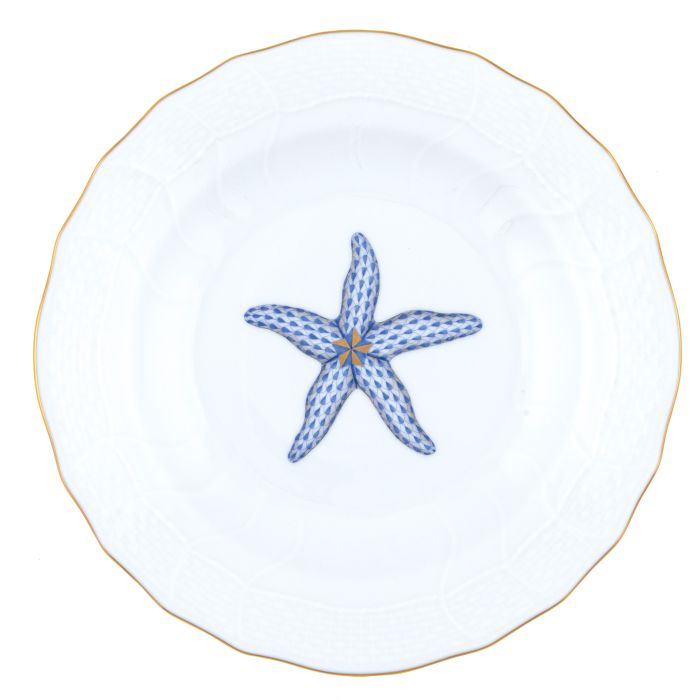 Aquatic Starfish Dessert Plate
