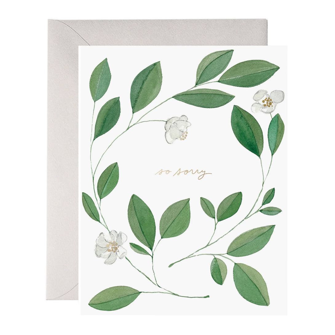 Magnolia Condolence Card