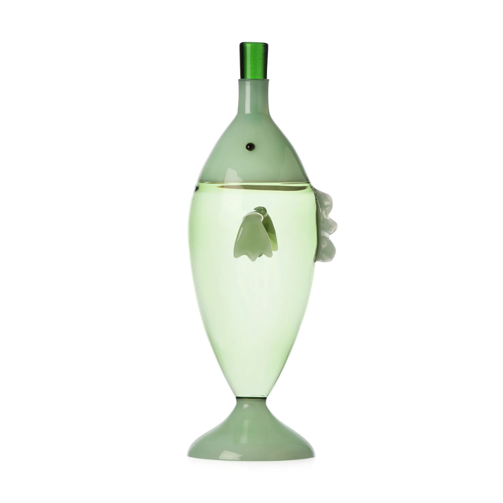 Marine Garden Bottle Fish Green Product Image Lakeview Home drinkware luxury